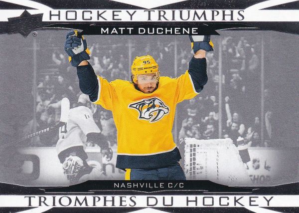 insert karta MATT DUCHENE 23-24 Tim Hortons Hockey Triumphs číslo HT-15